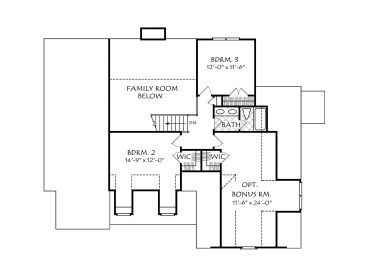 2nd Floor Plan, 086H-0056