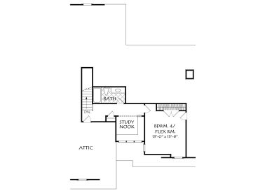 2nd Floor Plan, 086H-0005