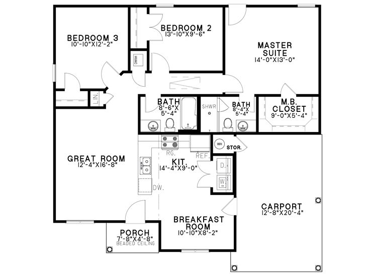 Plan 074H-0168 | The House Plan Shop