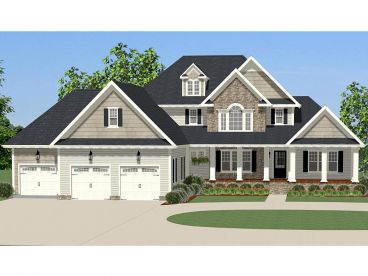Traditional House Plan, 067H-0054