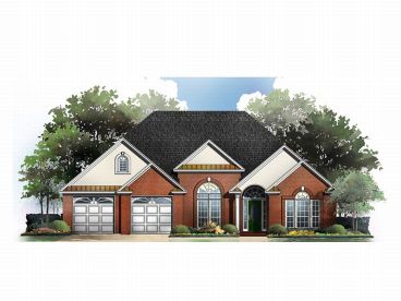 Traditional House Plan, 001H-0071