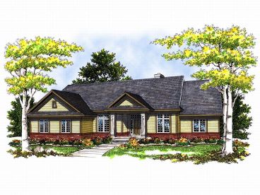 1-Story House Plan, 020H-0056