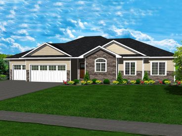 Traditional House Plan, 083H-0004