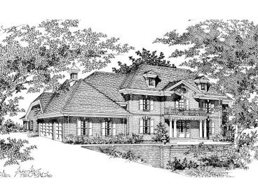 Mansion House Plan, 061H-0145