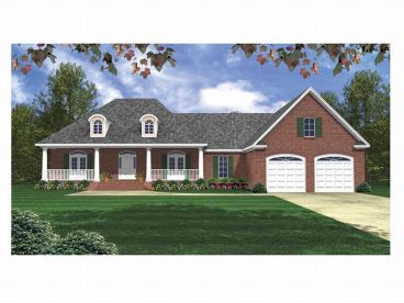 One-Story House Plan, 001H-0089