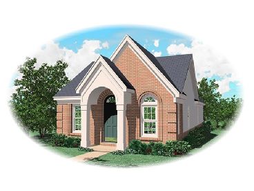 Narrow Lot Home Design, 006H-0009