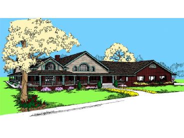Country House Plan, 013H-0039