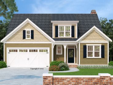 Two-Story House Plan, 086H-0020