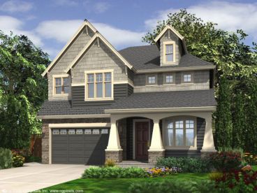 Craftsman House Plan, 024H-0003