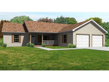 Affordable Home Plan, 048H-0036