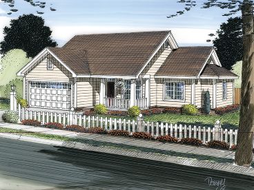 Country Traditional House, 059H-0143
