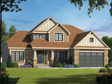 Two-Story House Plan, 031H-0404