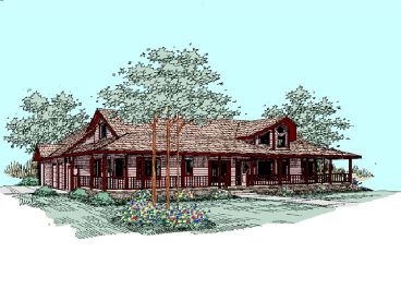 Country House Plan, 013H-0031