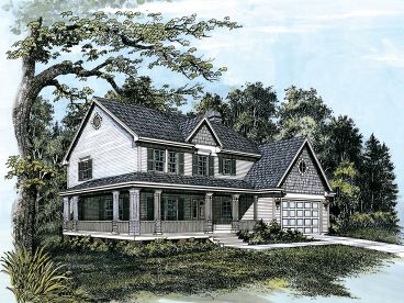 Two-Story House Plan, 034H-0333