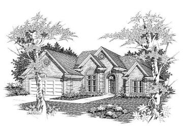 Ranch House Design, 061H-0076
