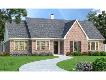 One-Story House Plan, 021H-0270