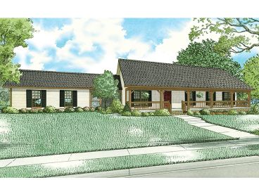 Country House Plan, 025H-0360                                                  