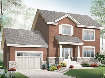 Two-Story Home Design, 027H-0306