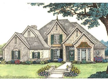 Two-Story House Plan, 002H-0086